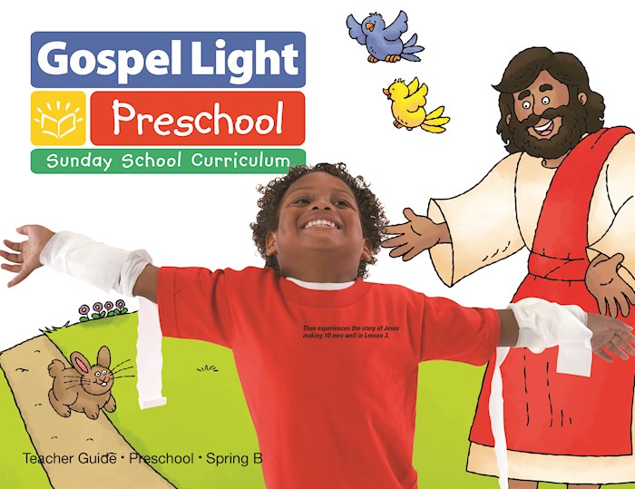 Shop the Word Gospel Light Spring 2023 Preschool Teacher Guide (Ages
