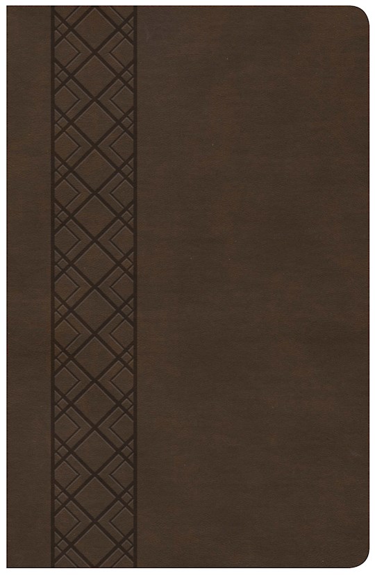 KJV Ultrathin Reference Bible (Value Edition)-Brown LeatherTouch | SHOPtheWORD