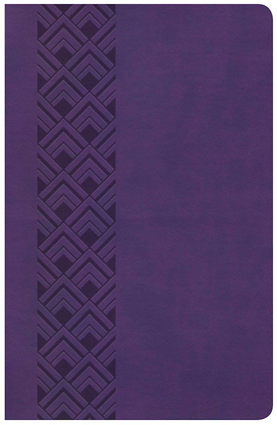 KJV Ultrathin Reference Bible (Value Edition)-Purple LeatherTouch | SHOPtheWORD