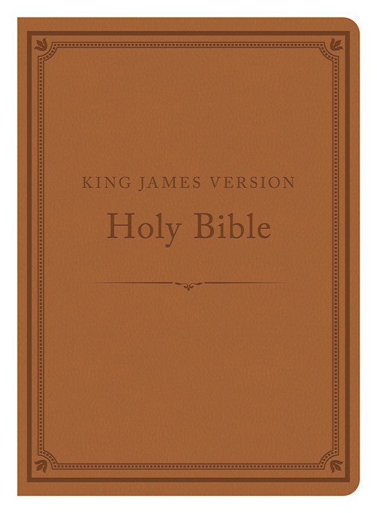 KJV Compact Gift & Award Bible: Reference Edition-Camel DiCarta | SHOPtheWORD