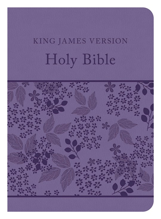 KJV Compact Gift & Award Bible: Reference Edition-Purple DiCarta | SHOPtheWORD