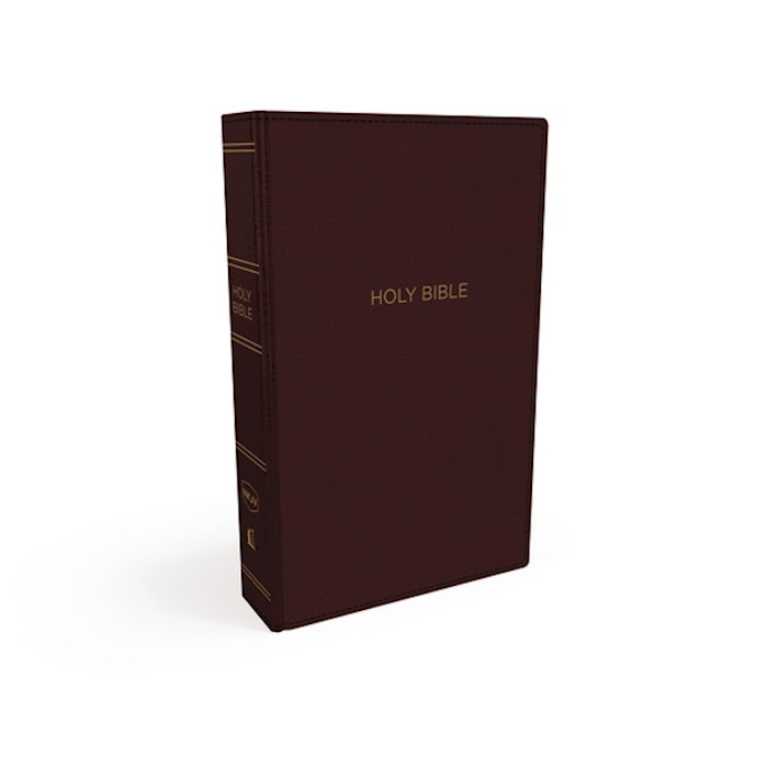 NKJV Thinline Bible (Comfort Print)-Burgundy Leathersoft | SHOPtheWORD