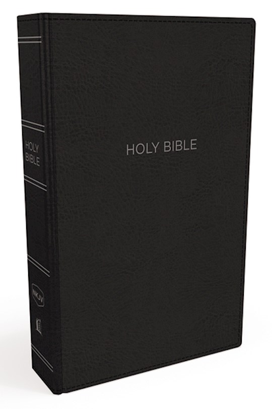 NKJV Thinline Bible (Comfort Print)-Black Leathersoft | SHOPtheWORD