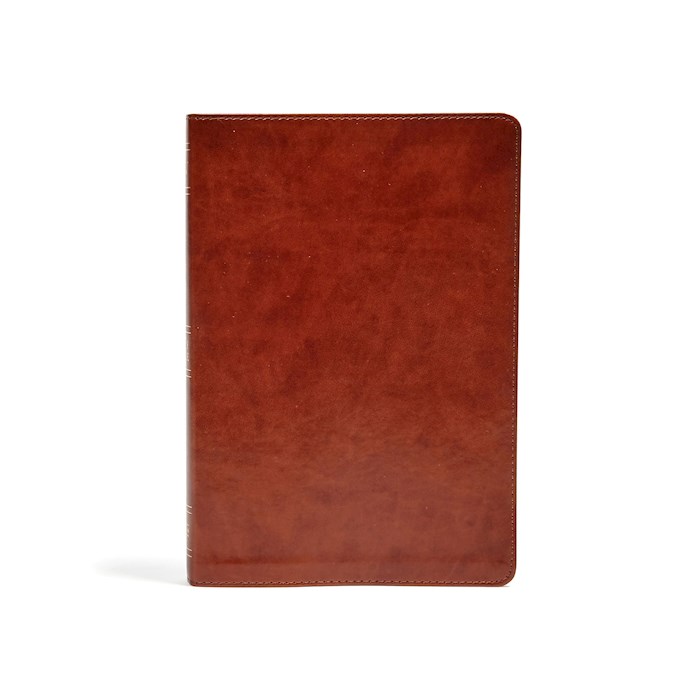 KJV Large Print Ultrathin Reference Bible-British Tan LeatherTouch Indexed | SHOPtheWORD