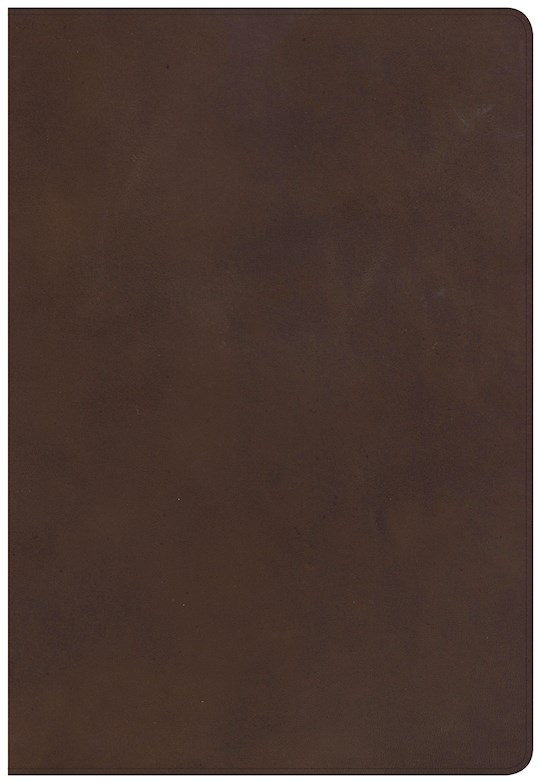 NKJV Super Giant Print Reference Bible-Brown Genuine Leather | SHOPtheWORD