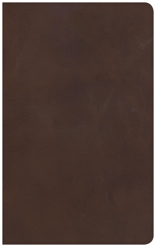 NKJV Ultrathin Reference Bible-Brown Genuine Leather | SHOPtheWORD