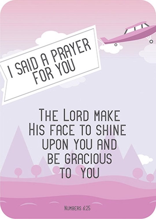Verse Card-Prayer For You (2.5