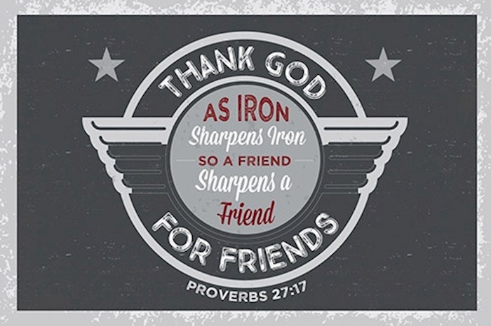 Poster-Small-Thank God For Friends (13.5 x 9) | SHOPtheWORD