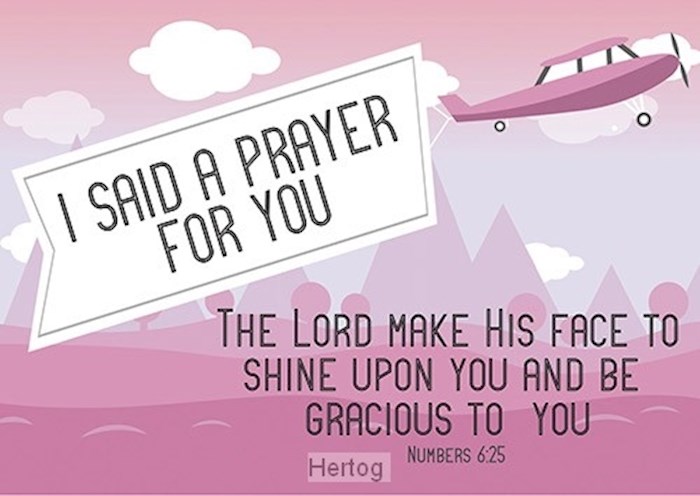 Postcard-A Prayer For You (6 x 4.25) (Pack Of 6) | SHOPtheWORD