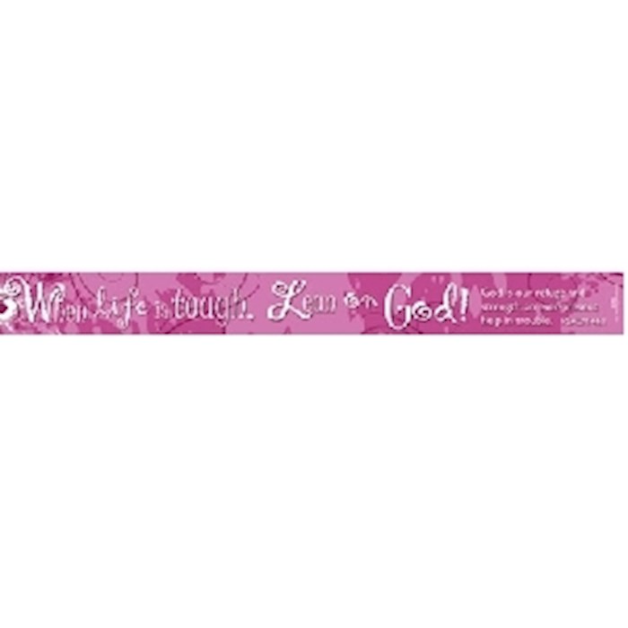 Magnet-Scripture Strips-Life Is Tough (7.5 x .75) | SHOPtheWORD
