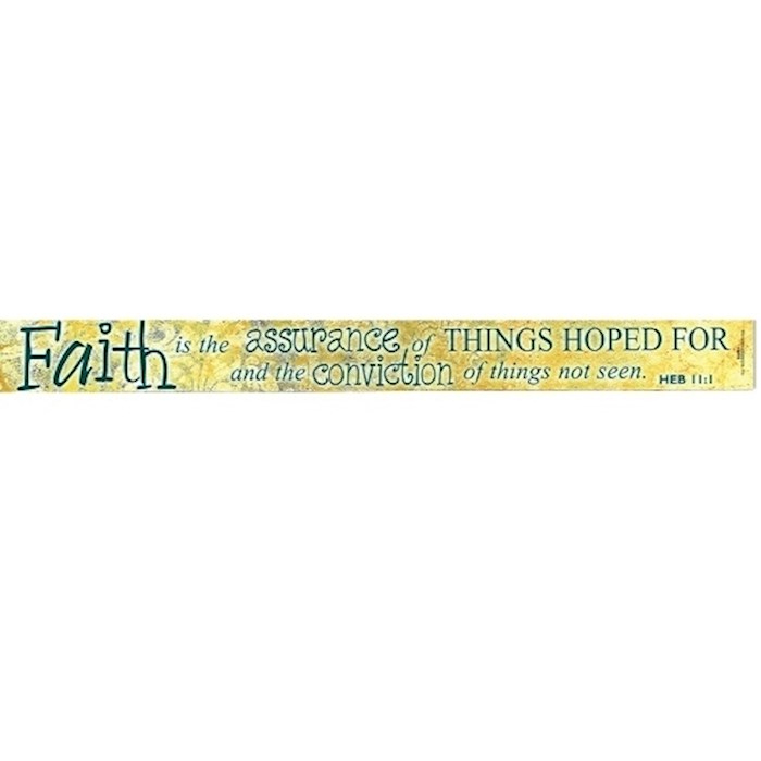 Magnet-Scripture Strips-Faith (7.5 x .75) | SHOPtheWORD