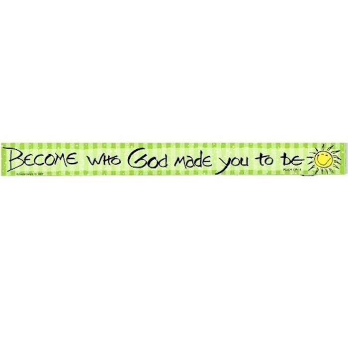 Magnet-Scripture Strips-Become Who (7.5 x .75) | SHOPtheWORD