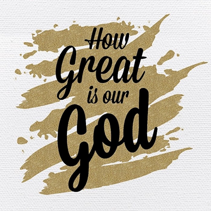 Plaque-Tabletop-Great Is God (4
