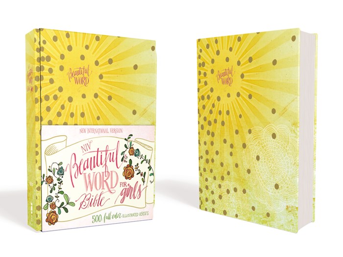 NIV Beautiful Word Bible For Girls (Full Color)-Sunburst Hardcover (Not Available-Out Of Print) | SHOPtheWORD