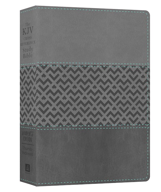 KJV Cross Reference Study Bible: Students' Edition-Charcoal DiCarta Indexed | SHOPtheWORD