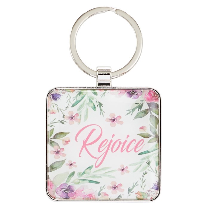 Keyring-Rejoice In The Lord | SHOPtheWORD