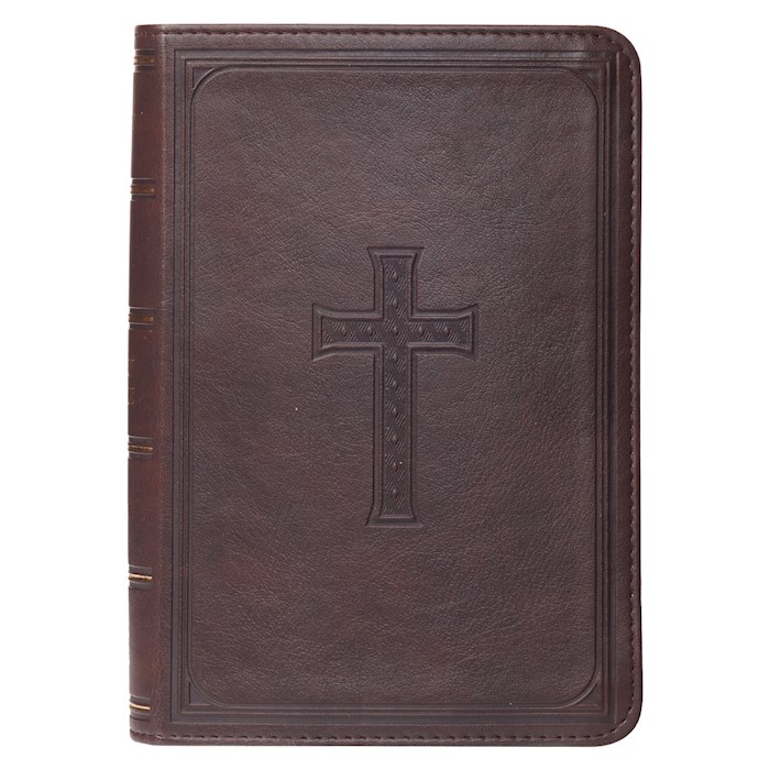 christos-bookcenter-kjv-large-print-compact-bible-dark-brown