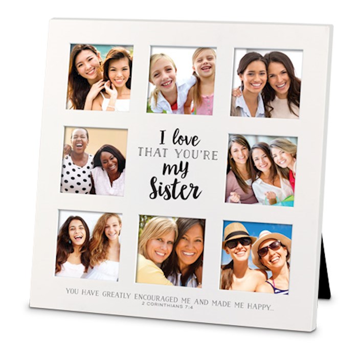 Frame-Collage-MDF-I Love That-Sister (#25734) | SHOPtheWORD