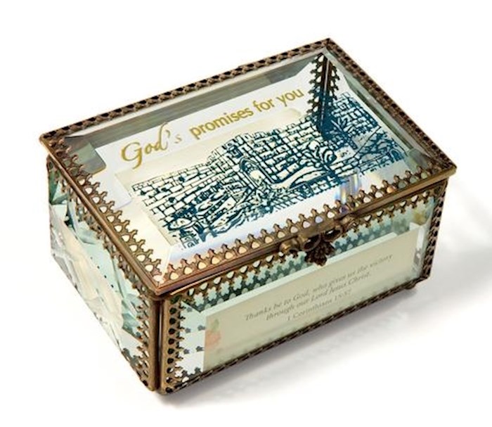 Shop the Word Promise BoxGod's Promises For You w/120 Cards In Glass