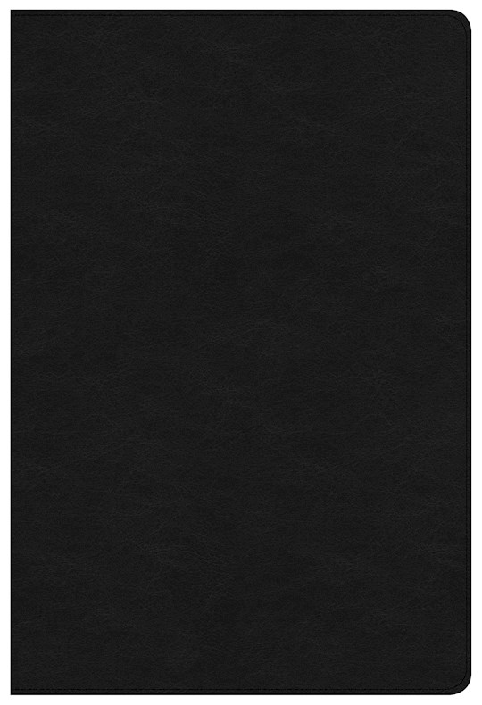 NKJV Large Print Ultrathin Reference Bible-Premium Black Genuine Leather Indexed | SHOPtheWORD