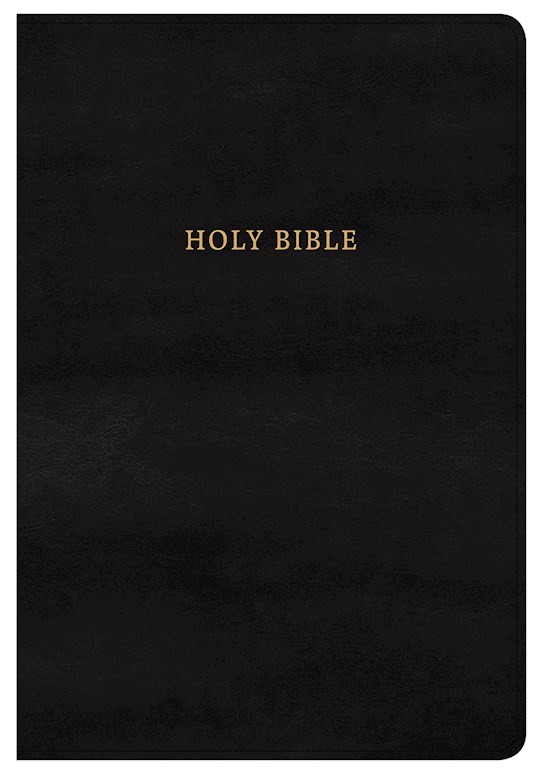 NKJV Super Giant Print Reference Bible-Classic Black LeatherTouch | SHOPtheWORD