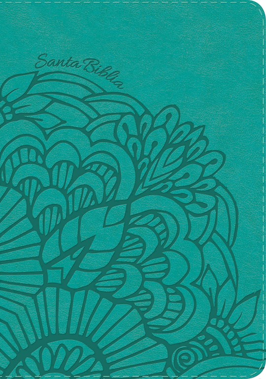 Span-RVR 1960 Giant Print Reference Bible (Biblia Letra Gigante con Referencias)-Teal LeatherTouch Indexed | SHOPtheWORD