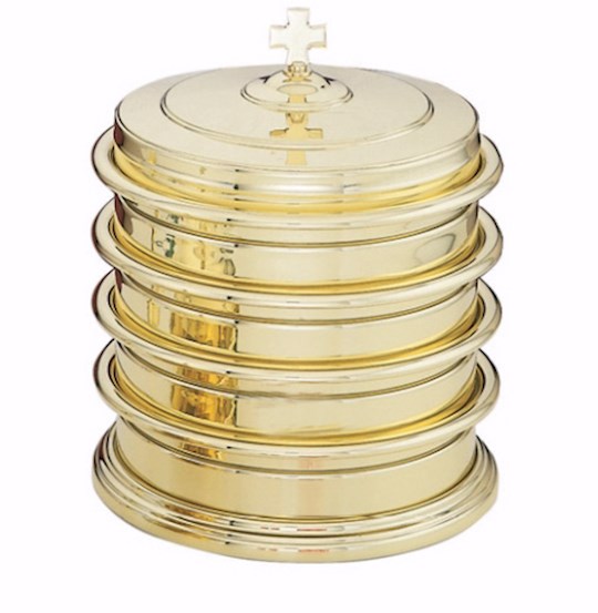 Tray Cover-Solid Brass | SHOPtheWORD