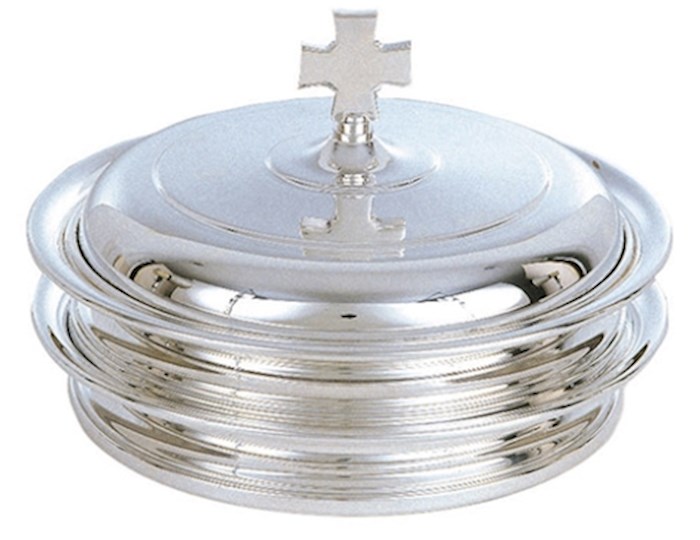 Bread Plate-Stacking-Silver Plated | SHOPtheWORD