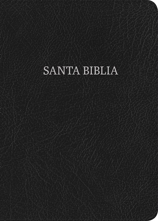 Span-NIV Hand Size Giant Print Bible (Biblia Letra Grande Tamano Manual)-Black Bonded Leather Indexed | SHOPtheWORD