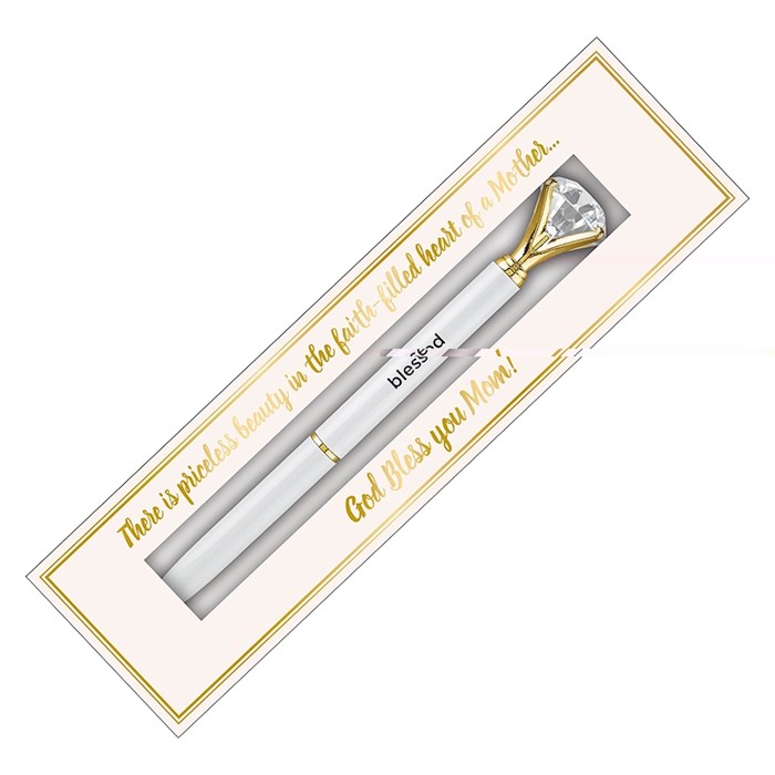 Pen-Gem-God Bless You, Mom! w/Gift Box | SHOPtheWORD