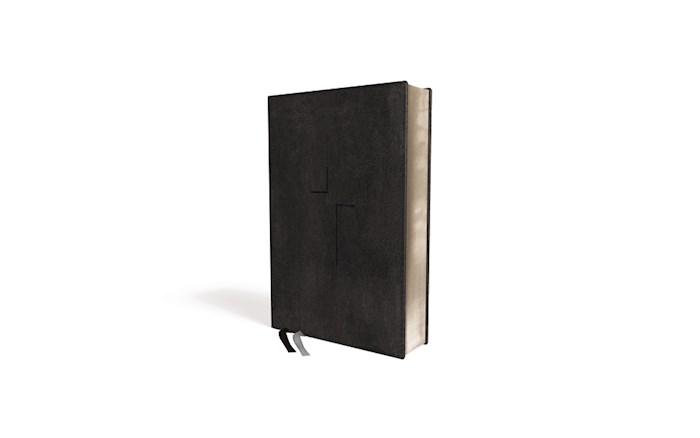 NIV The Jesus Bible (Comfort Print)-Black Leathersoft | SHOPtheWORD