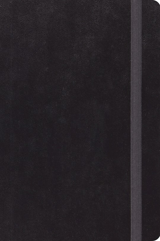 ESV Journaling New Testament-Inductive Edition-Black Hardcover w/Strap | SHOPtheWORD