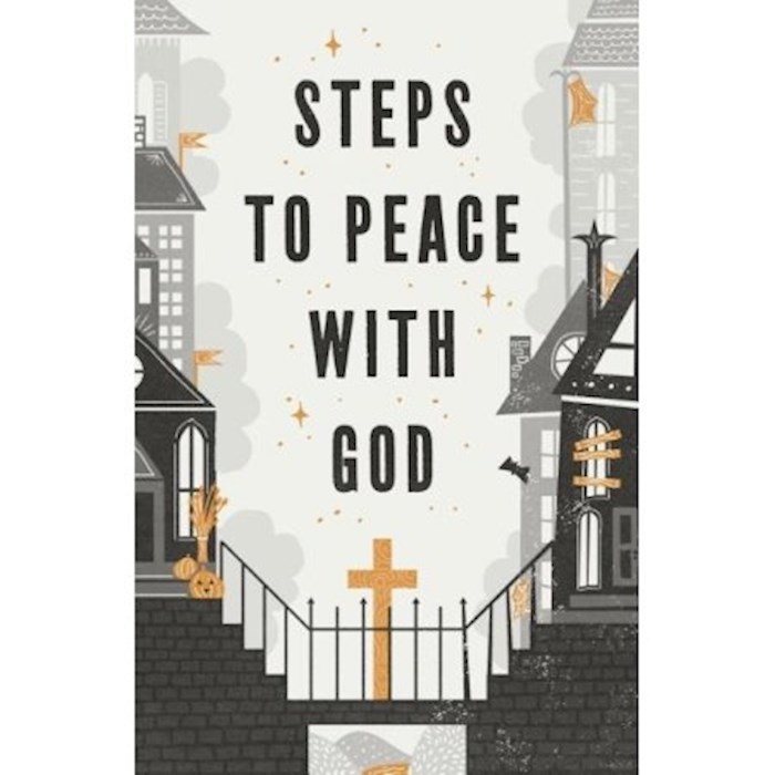 Tract-Halloween: Steps To Peace With God (ESV) (Pack Of 25) | SHOPtheWORD