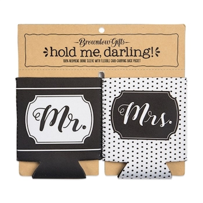 Insulated Drink Sleeve Set-Mr & Mrs (Set Of 2) | SHOPtheWORD