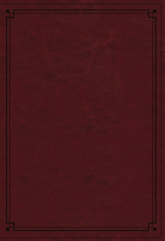 NKJV Study Bible (Comfort Print)-Crimson Leathersoft Indexed | SHOPtheWORD