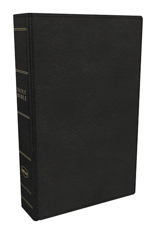 NKJV Preaching Bible (Comfort Print)-Black Genuine Leather | SHOPtheWORD