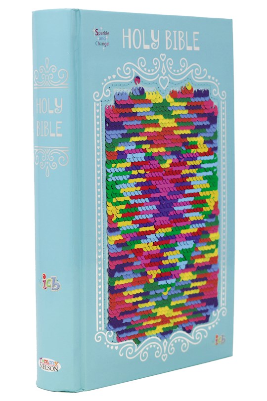 ICB The Sequin Sparkle And Change Bible-Rainbow Hardcover | SHOPtheWORD