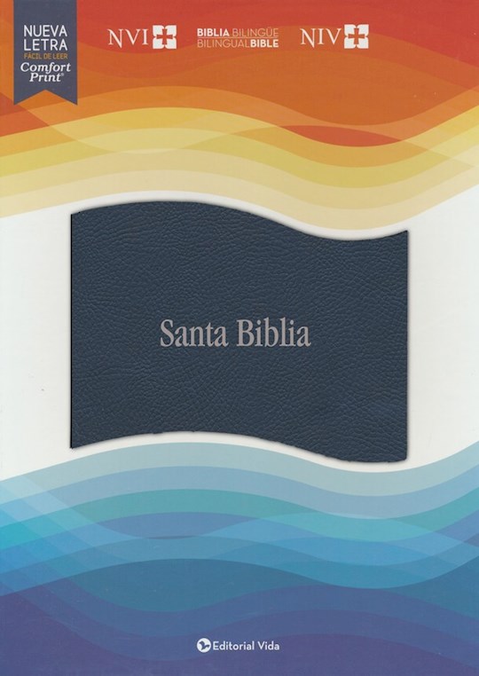 Span-NVI/NIV Bilingual Bible (Comfort Print)-Black Leathersoft Indexed | SHOPtheWORD