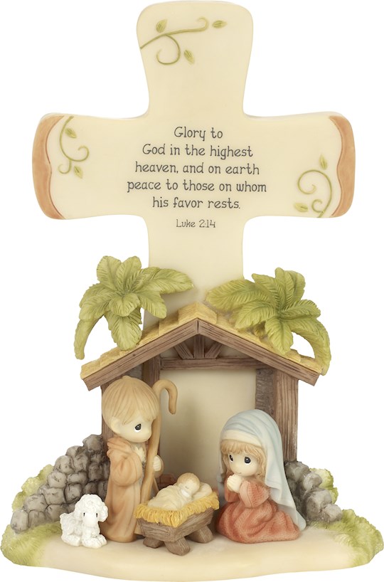 Nativity Cross-Glory to God (8