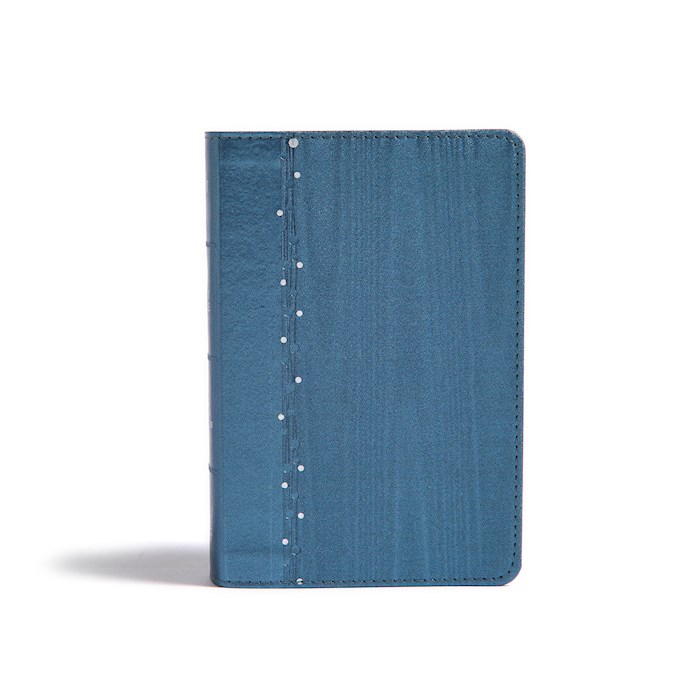 KJV On-The-Go Bible-Slate Blue LeatherTouch | SHOPtheWORD