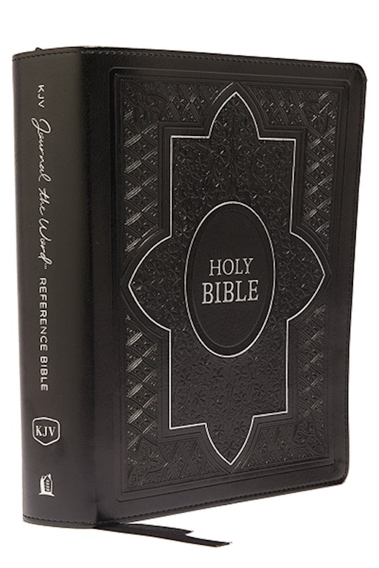 KJV Journal The Word Reference Bible (Comfort Print)-Black Leathersoft | SHOPtheWORD
