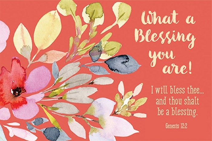 Cards-Pass It On-What A Blessing (Flowers) (3