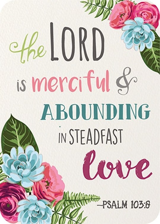 Verse Card-The Lord Is Merciful (2.5