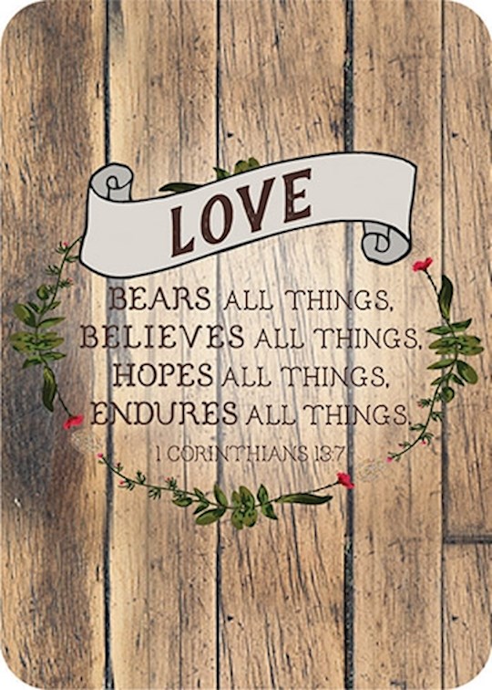 Verse Card-Love Bears All (2.5