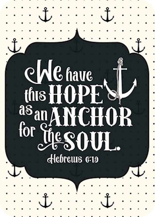 Verse Card-Hope As An Anchor (2.5