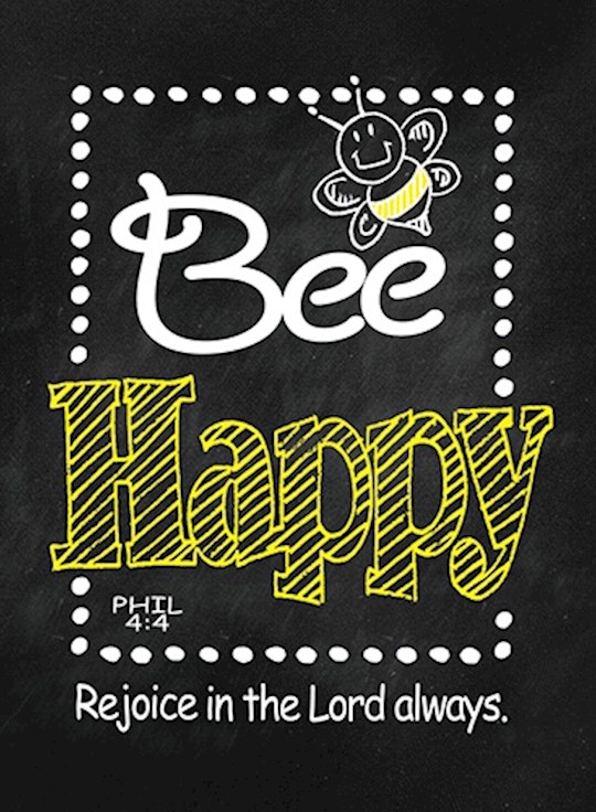 Verse Card-Bee Happy (2.5