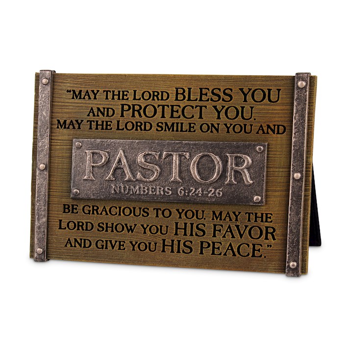 Desktop Plaque-Pastor Blessings (#40209) | SHOPtheWORD