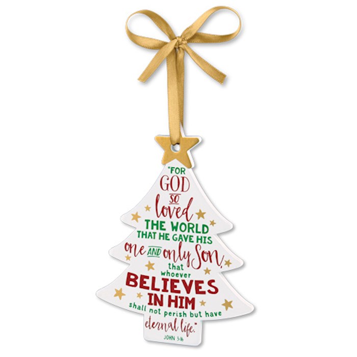 Ornament-Tree: Believe (#12369) | SHOPtheWORD