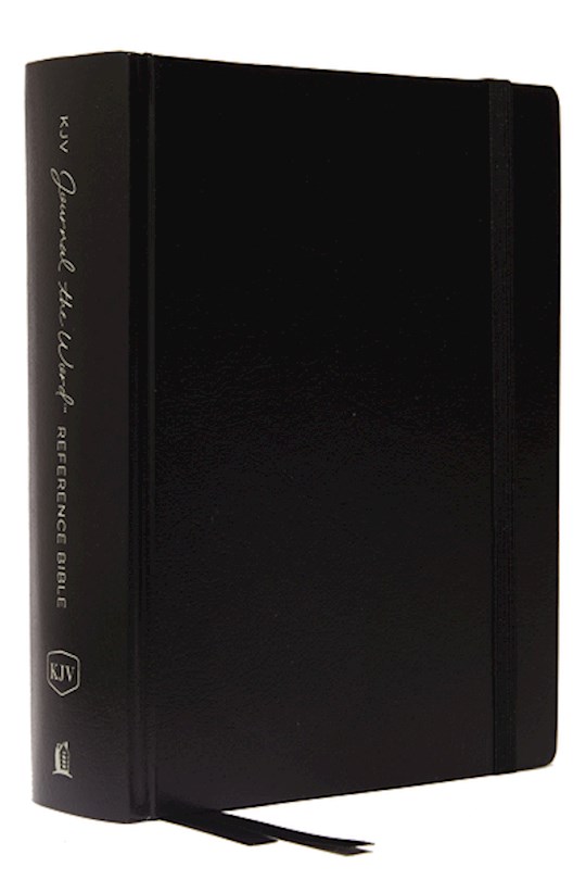 KJV Journal The Word Reference Bible (Comfort Print)-Black Hardcover | SHOPtheWORD