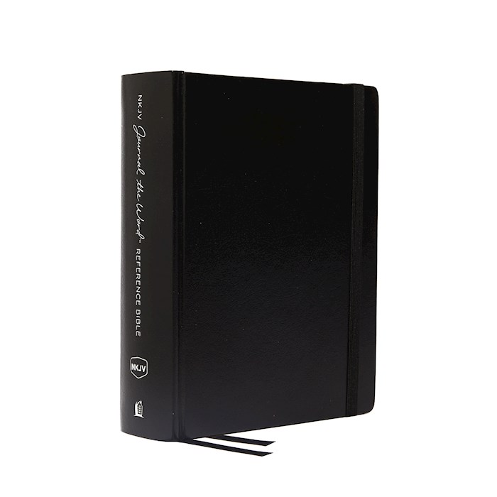 NKJV Journal The Word Reference Bible (Comfort Print)-Black Hardcover | SHOPtheWORD